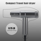 Blow Dryer with Diffuser, IG INGLAM Professional Hair Dryer 110,000RPM Brushless Motor High Speed Low Noise, 3 Heat Settings & 3 Speed & Cold Settings, Powerful Ionic Hair Dryer for Salon Travel Gift