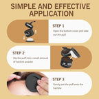 Hairline Powder (Auburn) - Instantly Cover Gray Hair Roots, Hair Color Shadow, Thin Hair Touch-Up, 4g