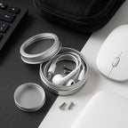 24 Pack 2 Ounce Screw Top Aluminum Tin Jar with Screw Clear Lid and Blank Labels, Refillable 60ml Metal Containers for Lip Balms, Candles, Salves, Spices, Crafts (Silver)