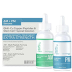 AM/PM Hair Growth Serums for Women & Men – Redensyl Capixyl Procapil GHK-CU Multi-Peptide & Stem Cell Formula| DHT Blocker Topicals | Regrowth Treatment | Hair Loss Support Bundle | Follicle Spray