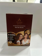 Grey Hair Covering Shampoo (6 Packet) – Premium 3-in-1 Hair Dye Shampoo For Grey Hair (Red Ash Brown)