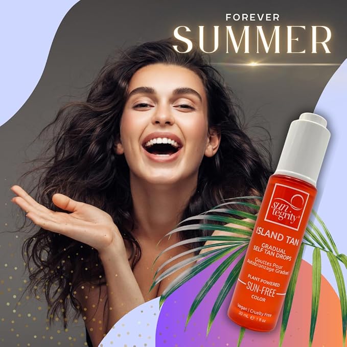 Island Tan Gradual Self Tan Drops by Suntegrity (Exp 07/2027)