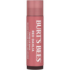 Burt's Bees Lip Tint Balm Stocking Stuffers Gifts, Long Lasting 2 in 1 Duo Tinted Balm Formula, Color Infused with Hydrating Shea Butter for a Natural Looking Buildable Finish, Red Dahlia (2-Pack)