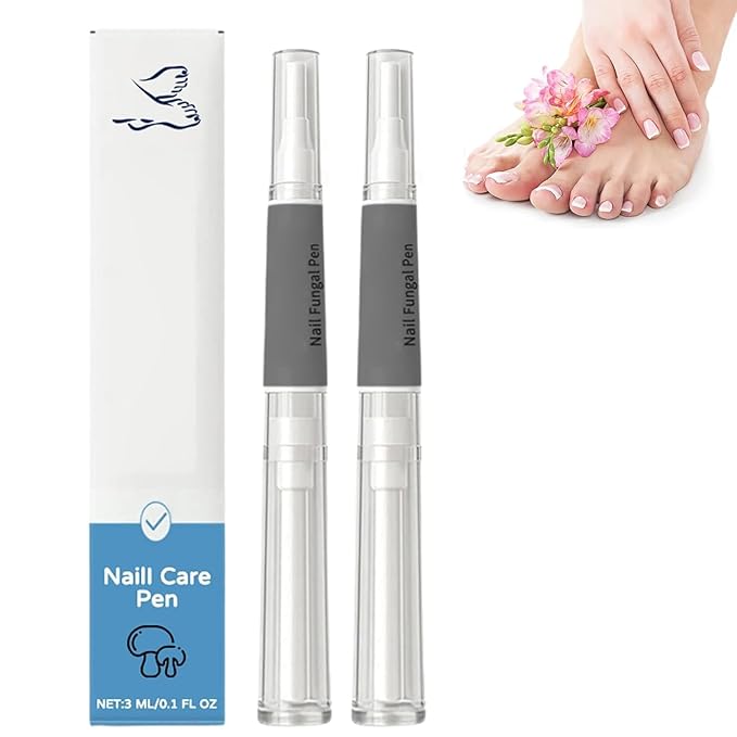 2Pcs Orvalle Nail Fungus Pen, Nail Growth Treatment Repair Serum Twist Pen Activator for Repair & Strengthener, Easy to Apply
