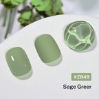 16.5ml Sage Green Nail Polish Large Volume Quick Drying Nail Polish, Fast Drying and Long Lasting Color Nail Art DIY Home Manicure Gift for Women