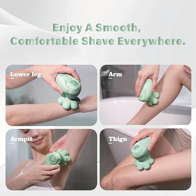 3-in-1 Groomer Shaver for Men, Bald Head Shaver & Beard Trimmer, Men’s Electric Shavers Wet/Dry IPX7 Waterproof, 120-Min USB Rechargeable Razor for Face & Body, Ideal Grooming Gift Set for Men