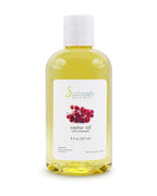 Soapeauty Cold Pressed Castor Oil |100% Pure Natural Castor Oil Promotes Healthy Skin & Hair | Thickens Eyebrows & Lengthens Eyelashes | 8 fl oz