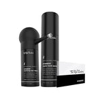 The Rich Barber N'Hance Pro Barber Kit II - 4-in-1 Hair & Beard Styling Set with Keratin-Infused Hair Building Fibers, Style Hold Spray, Applicator Pump, Application Card - Hairline & Edge Enhancer