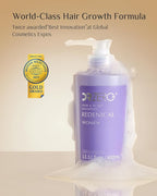 DR ZERO REDENICAL Hair Growth Shampoo for Women, 13.5 oz/400ml, Volumizing Thickening & Anti Hair Loss Regrowth Treatment, Clinically Tested for Hair Thinning with Redensyl, Japanese Hair Care Product