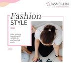 100pcs Light Blonde Hair Ties Ponytail Holders, Seamless Cotton Fabric No Damage Thick Curly Thin Hairties Bands, Soft & Stretchy 1.5 inch