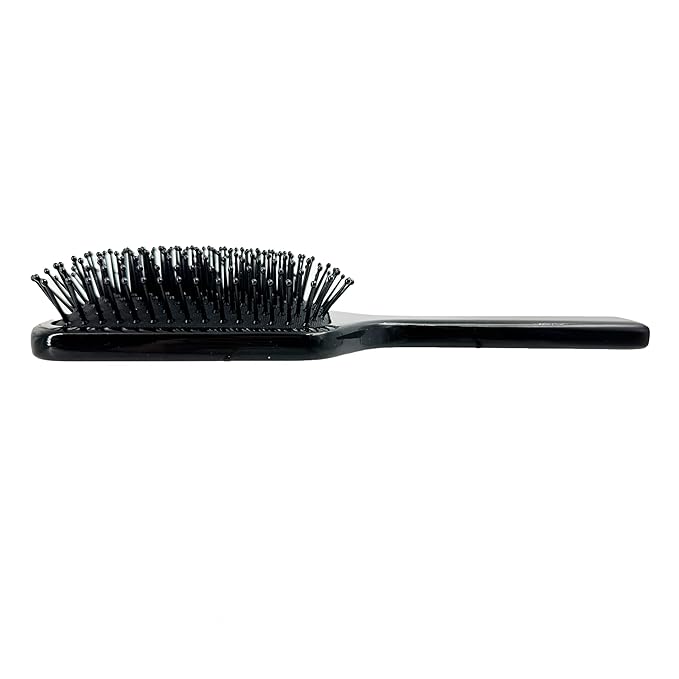 Phillips Brush Luxe Square Paddle Hair Brush, Sleek Black Color with Gold Accents – 9.25 inch Detangler Paddle Brush from the Luxe Series by Phillips Brush