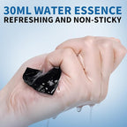 Moisturizing and Soothing Face Mask with Panthenol and Sodium Hyaluronate, Hydrating & Radiance Boosting, Safe for Sensitive Skin, Charcoal Face Mask, Pack of 10