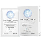 #OOTD Triple Hyaluron Hydrating Mask for Dry and Sensitive Skin, Anti Aging, Tightening and Moisturizing, Korean Vegan Beauty, Hyaluronic Acid, Caffeine, Vitamin C 10EA