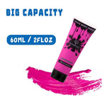 Bowitzki Face and Body Paint 2oz Cream Makeup 60ml Water Based Face Painting Special Effects For Adults Halloween Christmas Party Stage Cosplay (Rose)