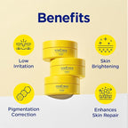 CKD Triple Blemish Under Eye Gel Patch 60 Counts - Hydrogel Spot Treatment, Gentle Formula for Blemish Improvement, Even Tone and Minimize Puffiness with 99% Pure Vitamin C and Teca.