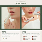 hersteller Nearby Recharging Lip Balm Vegan Butter Complex Intensive Moisturizing Treatment for Dry Lips and Cheek Natural Healthy (Fuchsia)