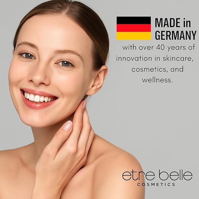 êb être belle Cosmetics 1+1 Double Effect Mascara for Women, 2 in 1 Long Lasting Mascara for Volumizing, Lengthening & Curling, Formula with Keratin, Intense Black Color, Easy Removal