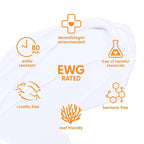 Thinkkids SPF 50+ Mineral Sunscreen, 6 Fl Oz – Safe, Natural Baby Mineral Sunscreen for Children - Water Resistant Sun Cream – Broad Spectrum UVA/UVB Sun Protection – Reef Safe