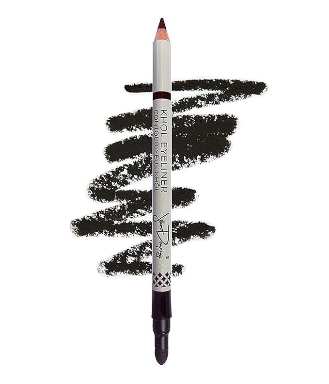 Jillian Dempsey Khol Eyeliner: Clean, Waterproof Eyeliner Pencil with Built-In Smudger for Effortless Blending – Rich Pigment, Cruelty-Free, Jet Black