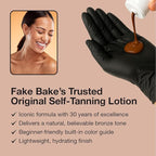 Fake Bake Original Self-Tanning Lotion – Lasting, Natural-Looking Sunless Tanner for All Skin Tones – Streak-Free, Buildable Color for Women & Men – 6 oz