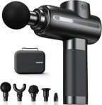 RENPHO Massage Gun Deep Tissue, Valentine's Day Gifts, Percussion Handheld Neck Massager FSA Eligible, Electric Mini Back Massagers with Carry Case for Athletes Men Women, HSA, Active