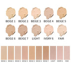 2 Pack Liquid Foundation Cream for Face Makeup,Durable