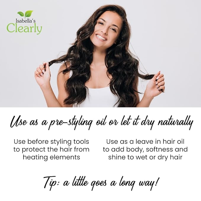 WAVE, Damage Control Hair Oil with Jojoba | Thermal Heat Protector for Sun, Flat Iron, Hot Blow Dry, Blowout to Prevent Damage and Breakage | Sulfate Free Natural Hair Styling Product Made in USA