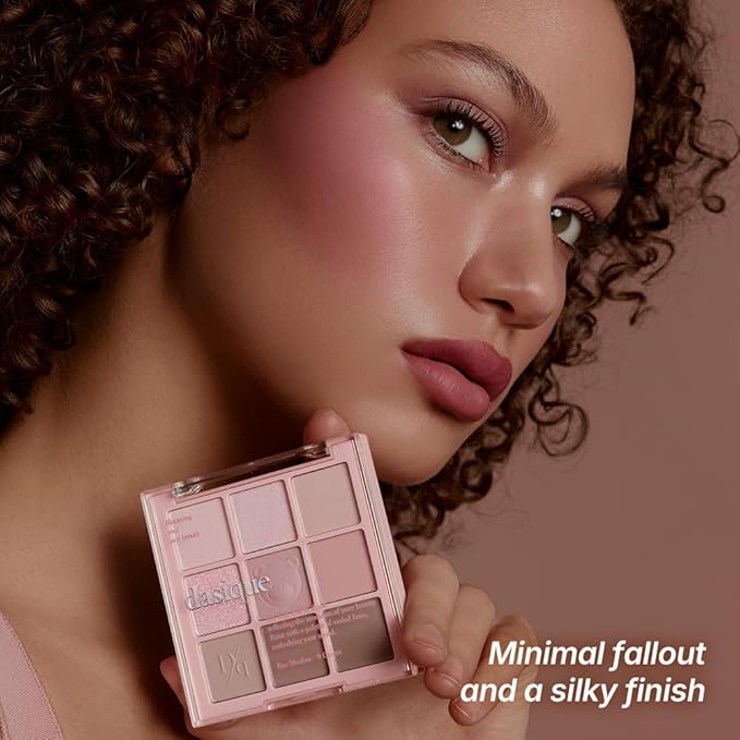 dasique Shadow Palette #29 Mauve Bear l 9 Pigmented Eyeshadows Blendable Natural Look l Korean Makeup l Eye shadow palette l Long Lasting Naturing Looking