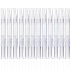 12Pcs 3 ml Empty Nail Oil Pen with Brush Tip, Transparent Twist Pens, Lip Gloss Brush Applicators, Eyelash Growth Liquid Tube Container (12PCS)