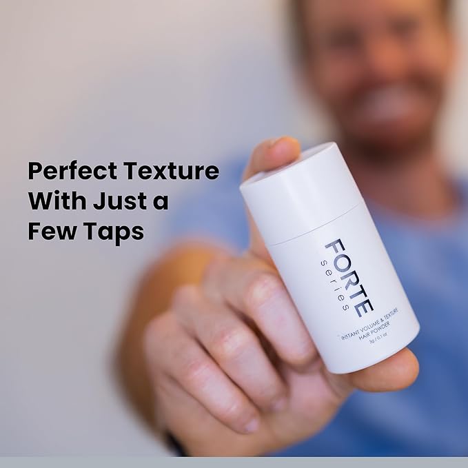 Hair Texture Powder by Forte Series, Volumizer for Fine Hair Volumizing Products for Men (0.1 oz)