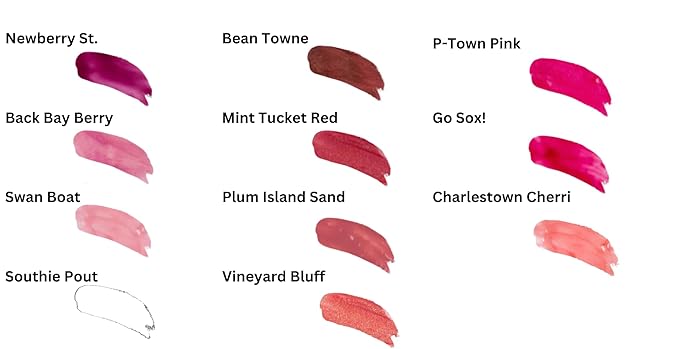 P-Town Pink Lip Gloss (.25oz) -Vegan, gluten-free, cruelty-free formula with Aloe, Vitamins C & E, and a refreshing hint of spearmint extract for soft and hydrated lips.