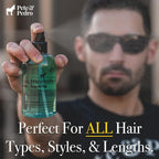 Pete & Pedro SALT - Natural Sea Salt Spray for Hair Men & Women, Adds Instant Volume, Texture, Thickness, & Light Hold | Texturizing & Thickening | As Seen on Shark Tank, 2.0 oz.