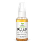WAVE, Damage Control Hair Oil with Jojoba | Thermal Heat Protector for Sun, Flat Iron, Hot Blow Dry, Blowout to Prevent Damage and Breakage | Sulfate Free Natural Hair Styling Product Made in USA