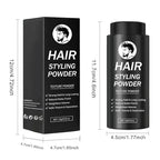 DAMUSI Hair Styling Powder for Men & Women - Volumizing and Texturizing Powder Matte Finish Natural Look Mattifying Hair Texture powder All-Day Hold(2PCS)