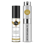 CA Perfume Duo Impression of Carnatic Flower For Women And Men Perfume Layering Set Long Lasting Travel Size EDP + Body Oil Roll-On Bottle 0.27 Fl Oz+0.33 Fl Oz