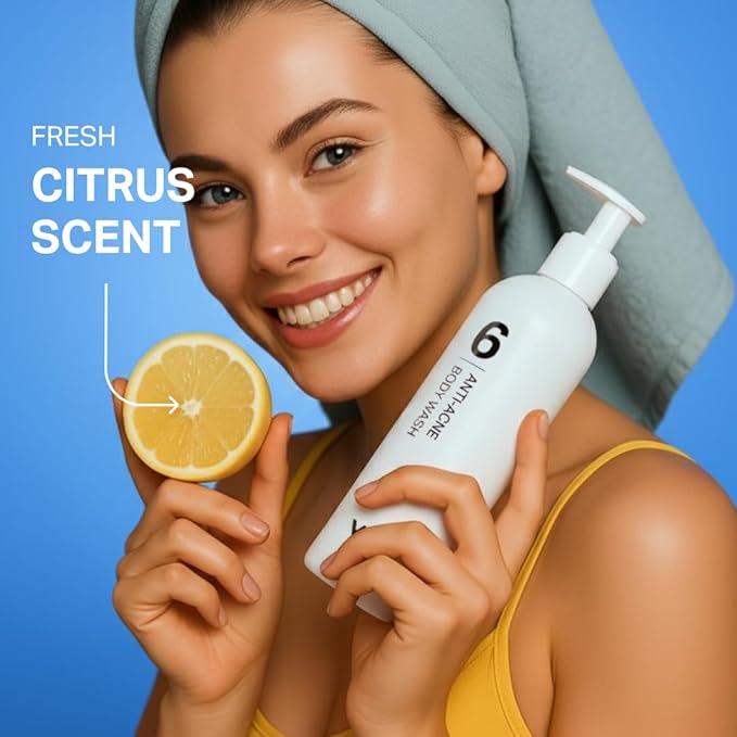 Y'OUR Acne Clearing Body Wash | Gentle & Non-Drying Salicylic Acid Formula | For All-Over Body Use - Smooths Texture & Evens Tone | Clears Bacne & Breakouts for Women + Men, Paraben & Sulfate Free