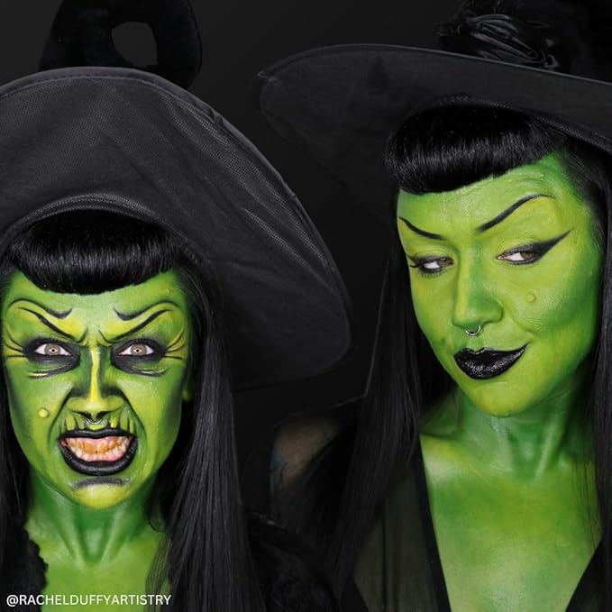 Mehron Makeup Premium Character Kits| Makeup Kits for Halloween & Cosplay| Made in the USA | Complete Kit | Includes all Tools & Instructions on How to Create the Look | (Witch)