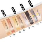 evpct 2Pcs Cream Eyeshadow Sticks Set for Eyes Pearl White & Pearl Black Shimmer Eye Crayon Shadow Brightener Stick Pencil Pen Bulk sombras en crema para ojos 01+03