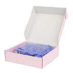 MEEDEE Royal Blue Hair Ties for Women - 100 Pack Soft Knotted Ribbon Hair Ties, No Crease, No Damage, Ouchless for Pony Tails, Yoga, and Elastic Bracelets