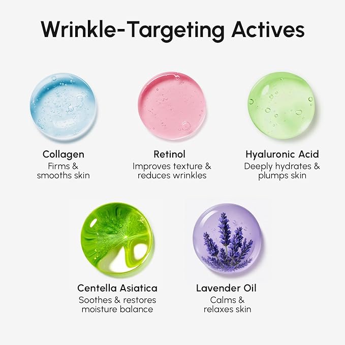 MAREE Forehead Wrinkle Patches – Collagen Wrinkle Patches with Retinol & Hyaluronic Acid for Face Lift – Fine Lines Deep Forehead Wrinkles Treatment Remover – Face Tape for Wrinkles Between Eyebrows