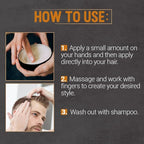 Woody's Headwax Hair Styling Pomade for Men, Natural Beeswax, High Shine, Flexible Hold, Non-Sticky, Moldable Men’s Hair Wax For All Hair Types, 2 oz (2-Pack)