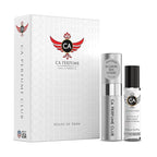 CA Perfume Duo Impression of Belgarian Man Extreme For Men Perfume Layering Set Mens Cologne Long Lasting Travel Size EDP + Body Oil Roll-On Bottle 0.27 Fl Oz+0.33 Fl Oz