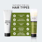 Max Green Alchemy MGA Vegan Sculpting Hair Gel Tube - Extreme Styling Hair Gel for Women & Men | Organic Formula of Styling Products Provide Strong Hold & Lasting Control | Color Safe | 5.5 Ounces