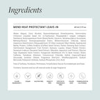 Arey Mend Heat Protectant Leave-In Conditioner | Detangles, Rehydrates, Strengthens and Protects Hair up to 450°F | Vegan, Cruelty-Free & Gluten-Free (2 Fl Oz)