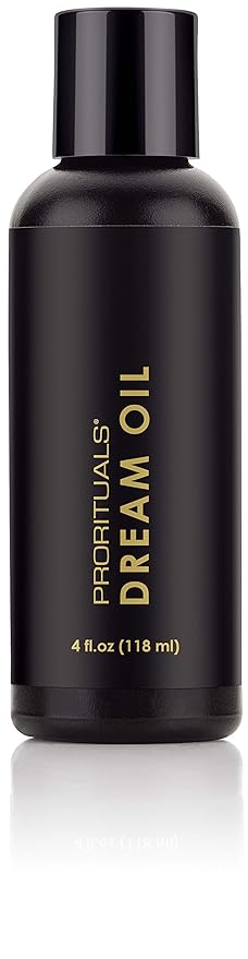 Prorituals Dream Oil - Lightweight, Hydrating Hair Oil, Adds Shine, Strengthens & Repairs Dry Hair, Vanilla Scent, 4 fl oz