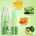 BINGBRUSH Aloe Vera Color Changing Lipstick Queen,Long Lasting Lip Care Nutritious Plumper Lip Balm Moisturizer Magic PH Temperature Color Change Lip Gloss Makeup Set for Women