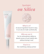 DHC Velvet Skin Coat and Velvet Skin Coat Travel Size 0.52 oz. Net wt. and 0.18 Net wt.