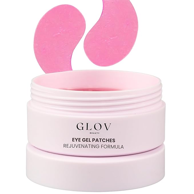 Glov Beauty Intense Rejuvenating Under Eye Gels - Hydrating Eye Mask w/Hyalronic Acid & Hydrolyzed Collagen - Under Eye Patches For Dark Circles - Minimize Puffiness & Wrinkle Reducer - 30 Pairs