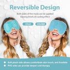 NEWGO Bundle of Reusable Ice Eye Mask for Dry Eyes