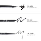 OFIR Eye Edge Liquid Eyeliner Pen | Water and Smudge Proof | Long Lasting Matte Finish, Soft Tip with Bold Pigment | Cruelty Free Formula | Brown Eyeliner for Women | Carob - Rich Brown | 0.04 Fl Oz